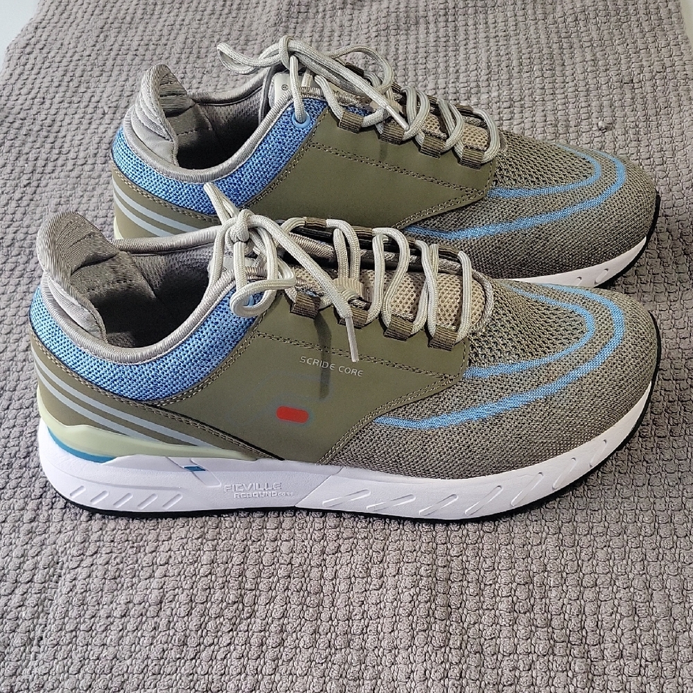Fitville Arch & Heel Support Athletic Shoes Extra Wide 9.5